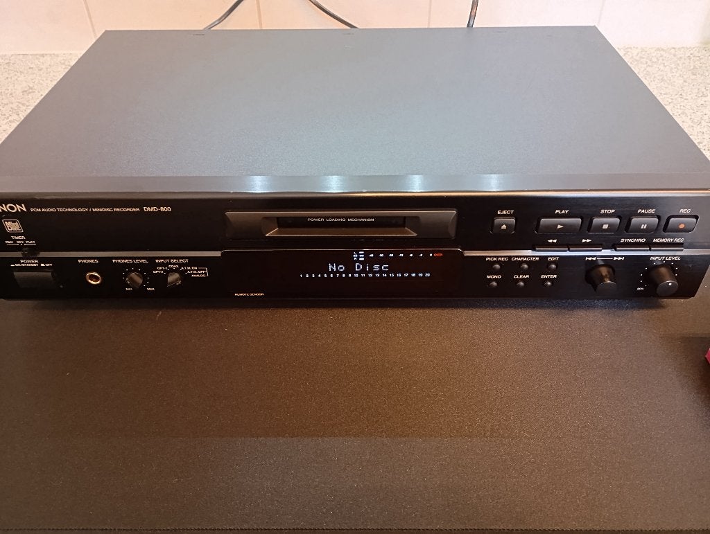 Denon DMD-800, Ophalen of Verzenden, Minidisc-recorder