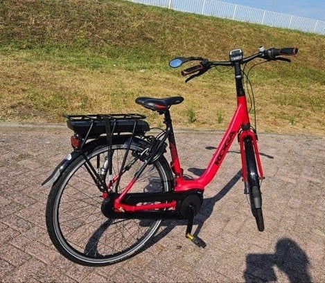Koga E-nova electr fiets zeer weinig 580 Km 400wh getest 98%, Zo goed als nieuw, 51 tot 55 cm, 50 km per accu of meer, Ophalen
