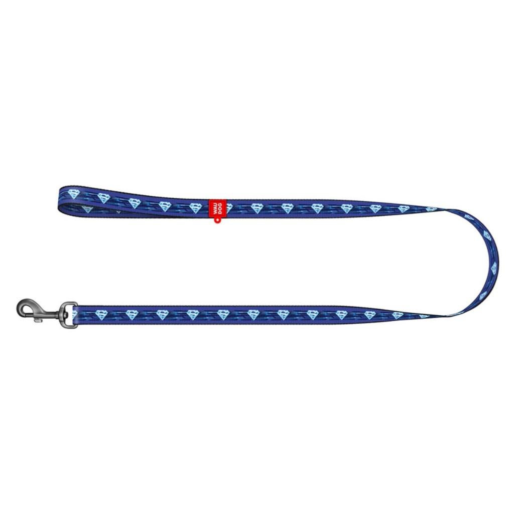 WAUDOG Superman Hondenlijn Nylon 10 mm x 122 cm KOOPJE!!!, Dieren en Toebehoren, Ophalen of Verzenden, Nieuw, Hondenriem