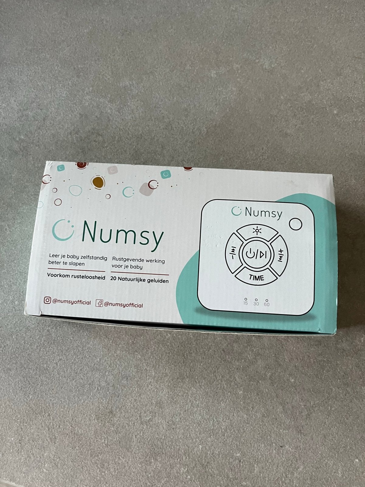Numsy Slaaptrainer / White Noise Machine - Zo goed als nieuw, Ophalen of Verzenden, Zo goed als nieuw