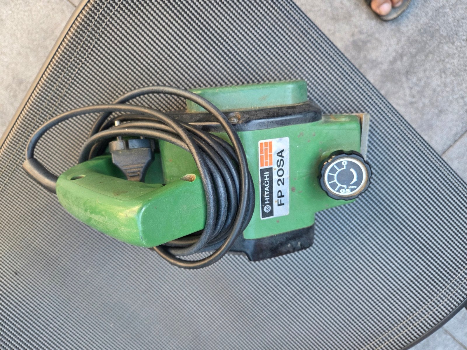 Hitachi FP 20SA schaafmachine - Gebruikt, Doe-het-zelf en Verbouw, Ophalen, Gebruikt, Overige typen, Overige merken