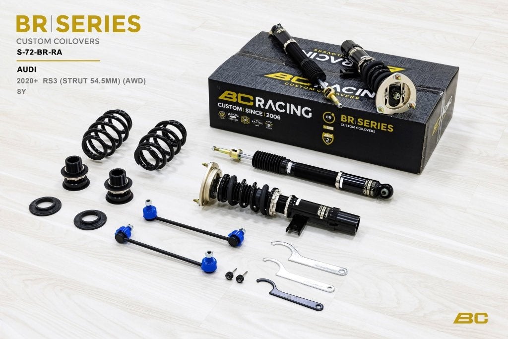 BC Racing BR-RA serie schroefset - Audi RS3 8Y 20+, Ophalen of Verzenden