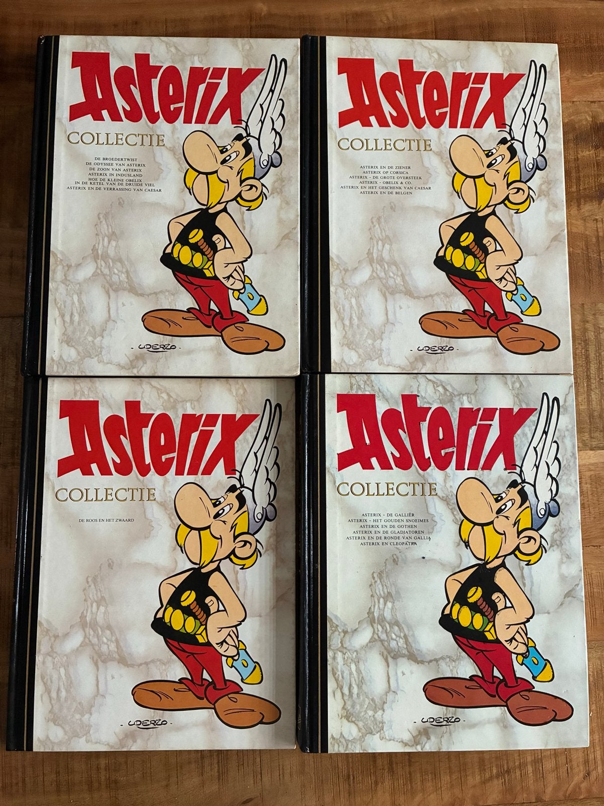 Asterix Collectie - 4 x hardcover stripboeken, Boeken, Meerdere stripboeken, Ophalen, Zo goed als nieuw