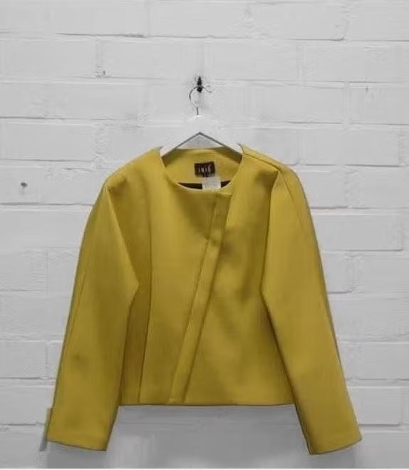 IRIÉ Paris - Prachtig scuba jack maat M - Nieuw €750, Kleding | Dames, Maat 38/40 (M), IRIÉ Paris, Verzenden, Geel