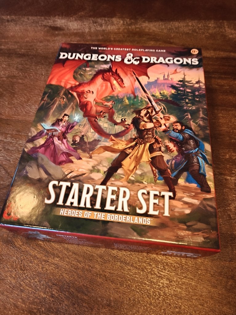 Dungeons & Dragons starter set: Heroes of the Borderlands, Vijf spelers of meer, Ophalen of Verzenden, Gebruikt, Wizards of the Coast