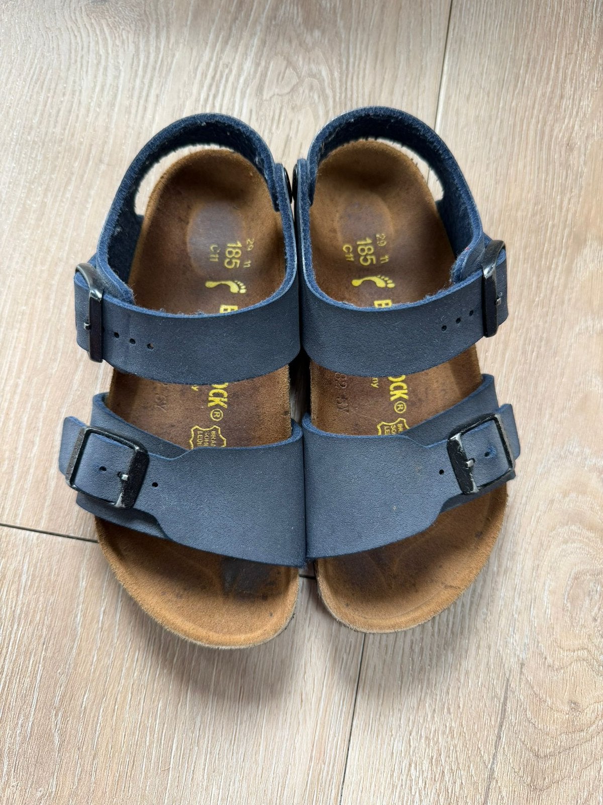 Birkenstock - blauw (maat 29)  ZGAN, Ophalen of Verzenden, Zo goed als nieuw, Jongen of Meisje, Laarzen