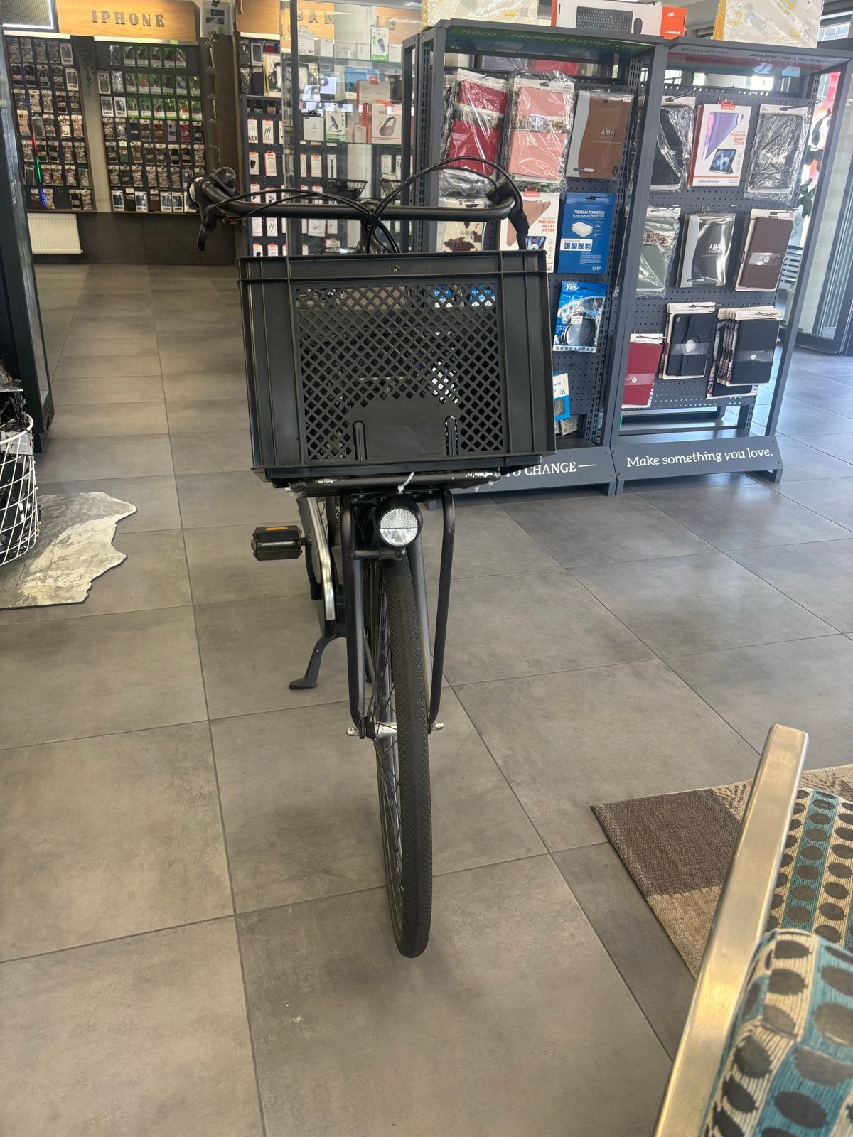 Cortina E-U4 Transport elektrische fiets met Bosch motor, Ophalen, Zo goed als nieuw, Cortina, 51 tot 55 cm