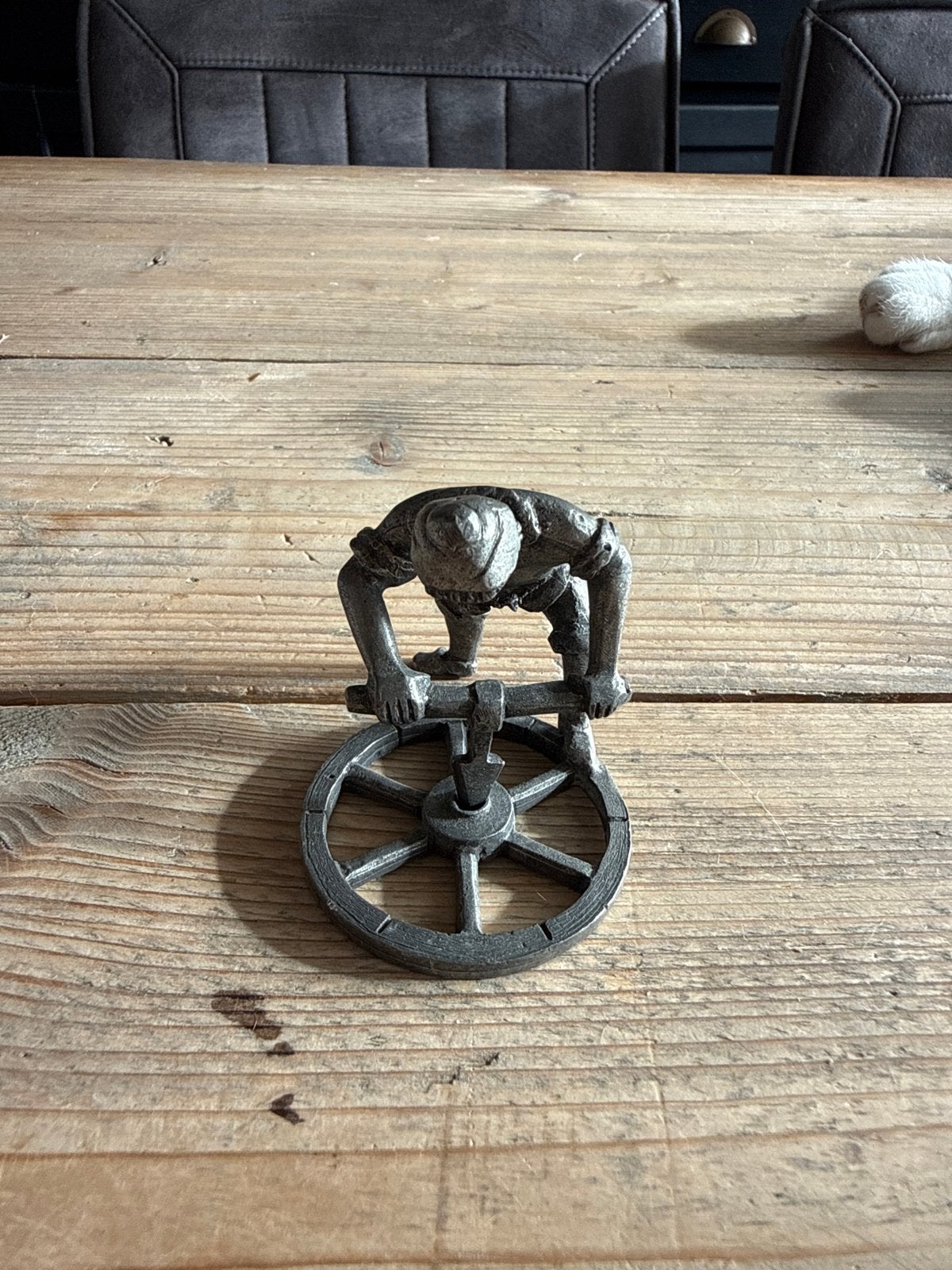 Tinnen wielenmaker/radmaker van KMD Daalderop, Ophalen of Verzenden