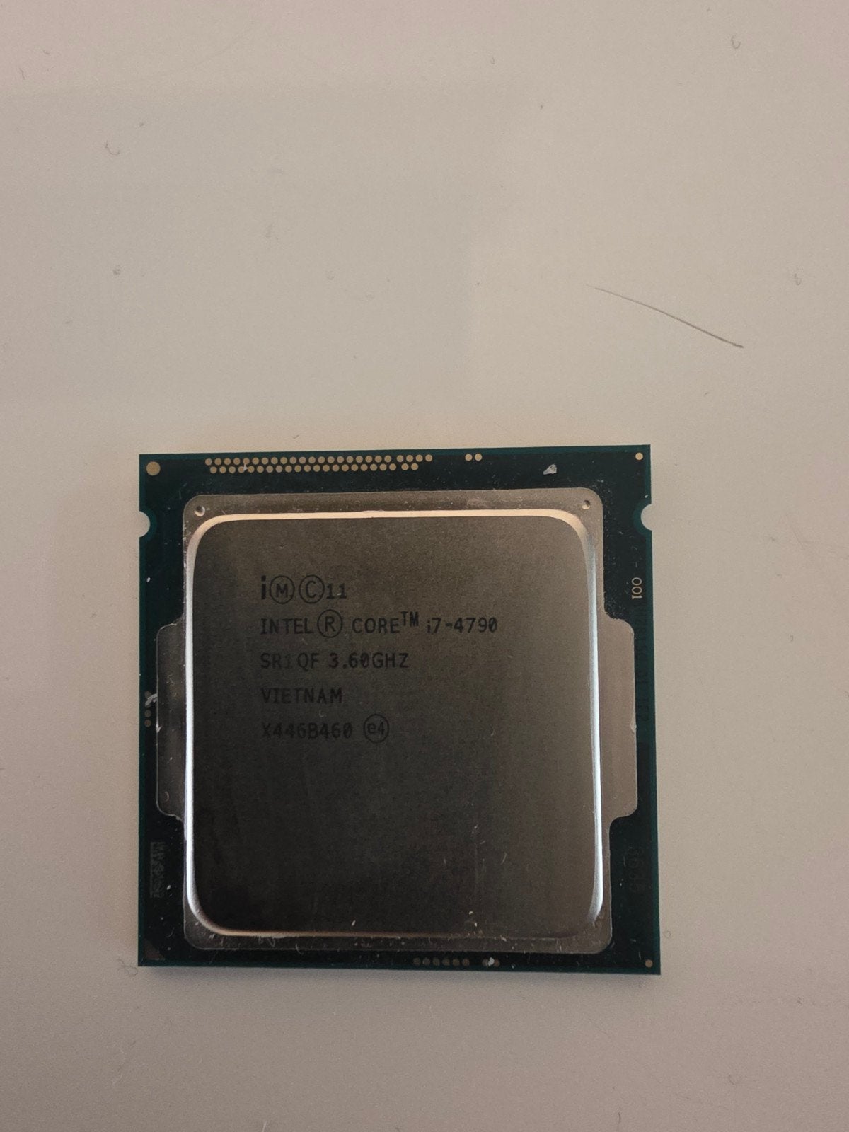 Intel Core i7-4790 Processor 3.60GHz SR1QF, Computers en Software, Processors, 8-core, Gebruikt, Intel Core i7-4790, Ophalen of Verzenden