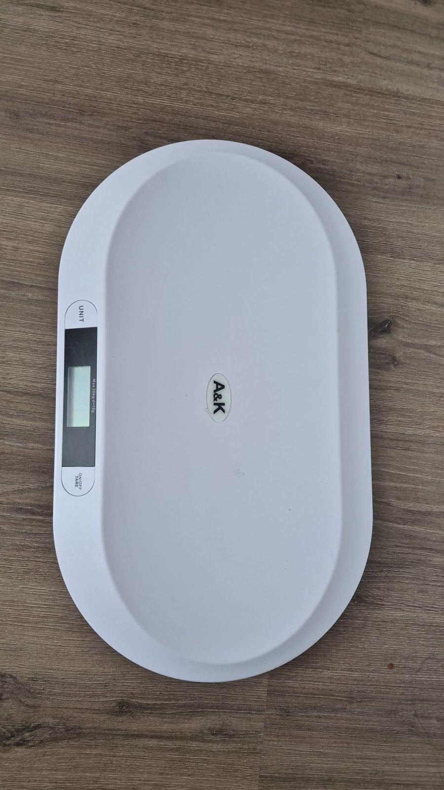 Baby weegschaal, Ophalen, 1 tot 500 gram, Zo goed als nieuw, Personenweegschaal