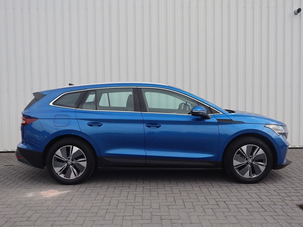Skoda Enyaq 80 204pk | SoH 94% | Adaptive Cruise Control | A, Automaat, 12 maanden, Achterwielaandrijving, Blauw
