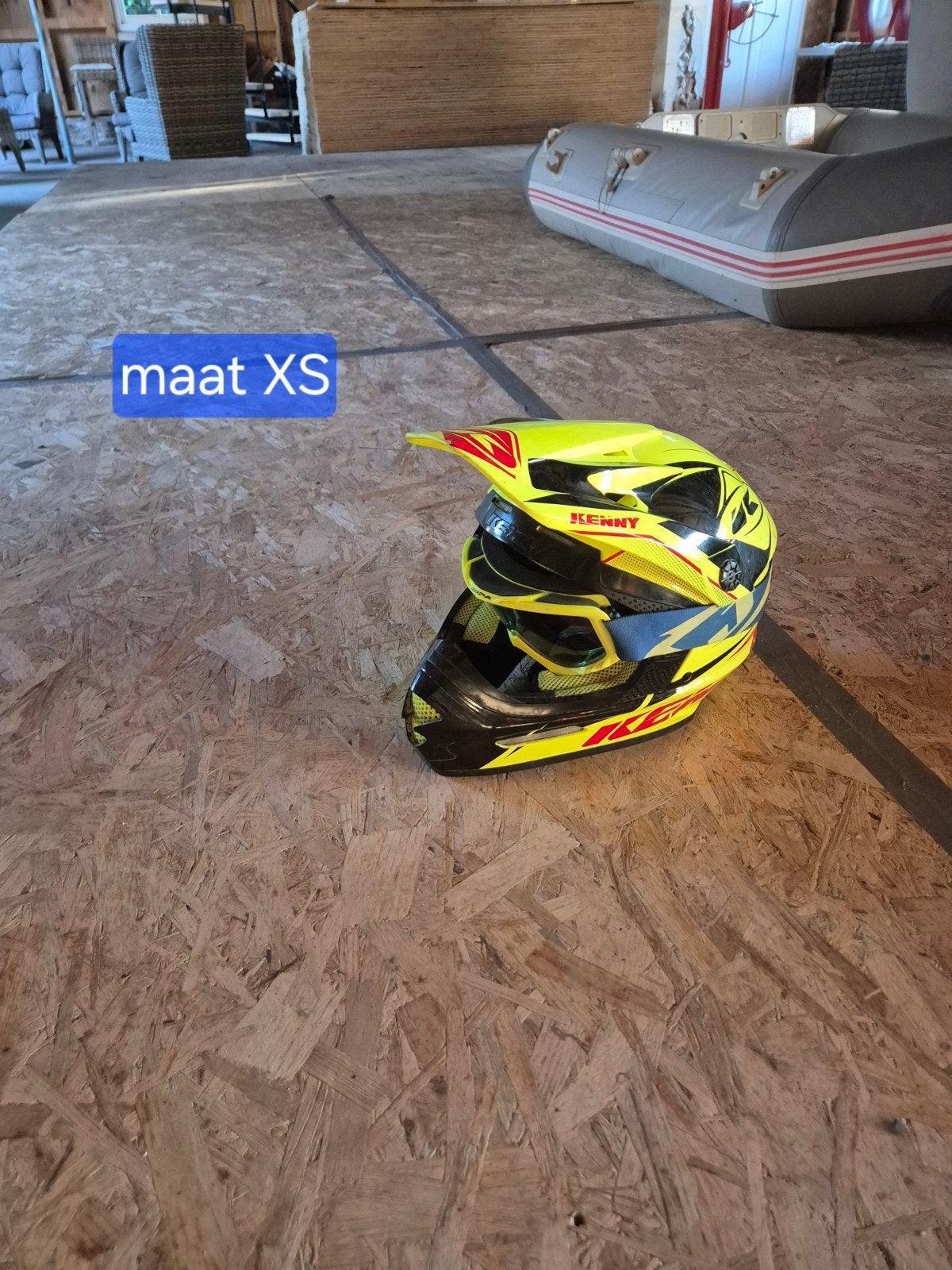 Kenny Offroadhelm - Maat XS, Overige merken, XS, Ophalen of Verzenden, Tweedehands