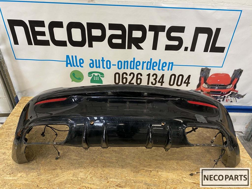 C klasse W205 coupe cabrio Amg achterbumper kabelbaan, Gebruikt, -, Ophalen of Verzenden, Achter