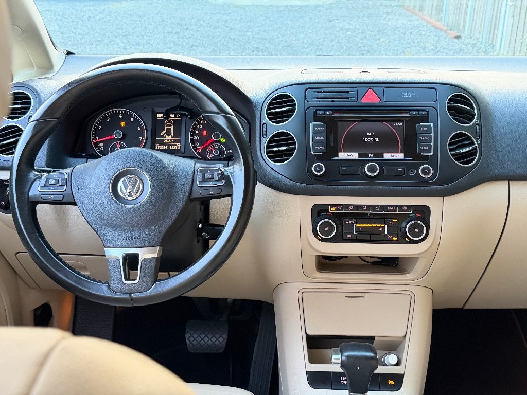 Volkswagen Golf Plus 1.4 TSI DSG Automaat | Leder | Stoelver, Bruin, 122 pk, Leder, Bedrijf