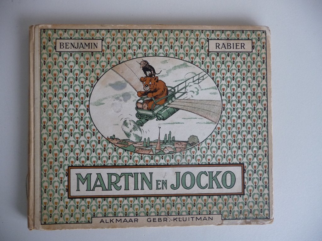 boek MARTIN EN JOCKO door Bejamin Rabier - 1923, Gelezen, Fictie algemeen, Ophalen of Verzenden, Bejamin Rabier