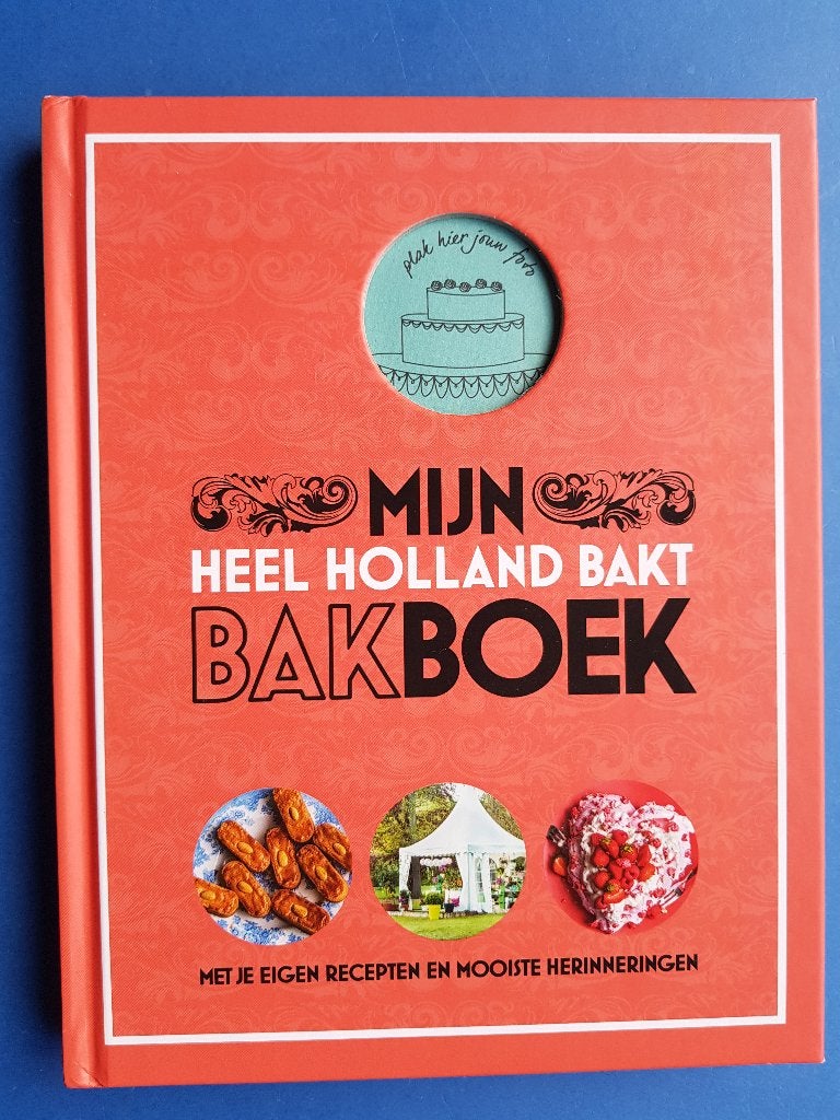 Heel Holland Bakt - Mijn bakboek, Verzenden, Zo goed als nieuw, Nederland en België