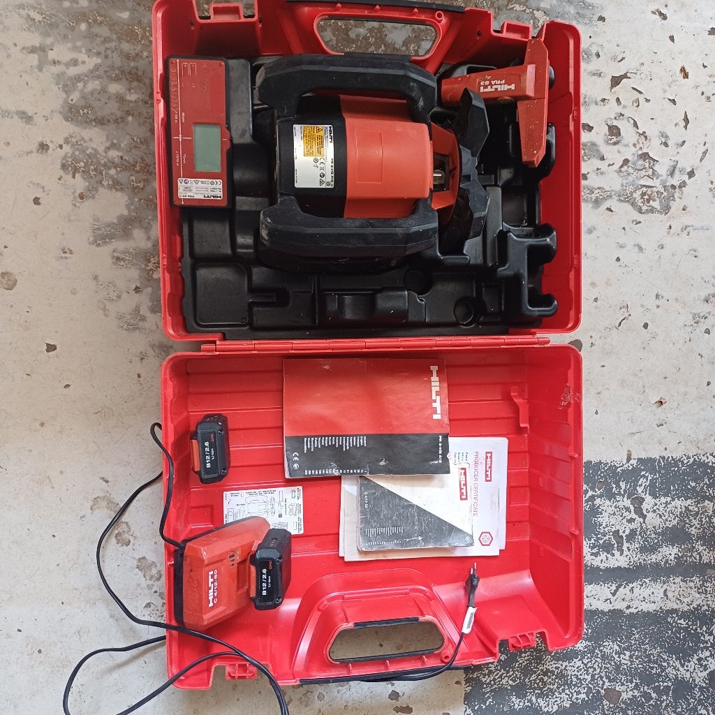 Hilti bouwlaser, Doe-het-zelf en Verbouw, Meetapparatuur, Ophalen, Zo goed als nieuw, Afstand