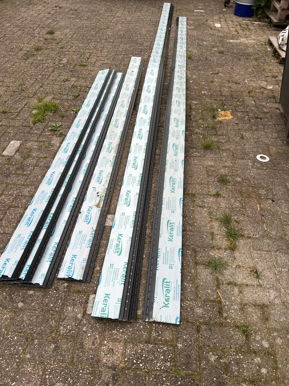 Keralit gevelpanelen / gevelbekleding, Doe-het-zelf en Verbouw, Ophalen, Nieuw, Overige materialen, Minder dan 20 mm