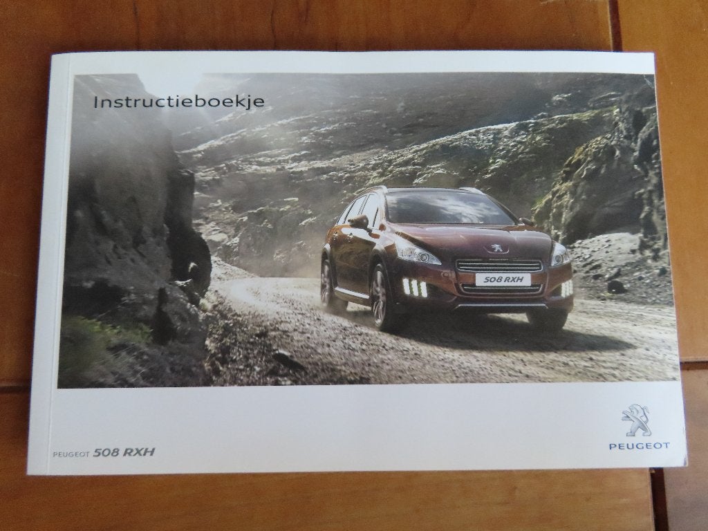 Instructieboek Peugeot 508 SW RXH Hybrid 4 2011 +audio/navi, Ophalen of Verzenden