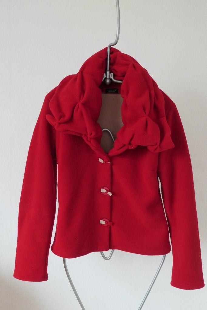Kort rood jasje/Boris Industries/M, Maat 38/40 (M), Boris Industries, Nieuw, Ophalen of Verzenden