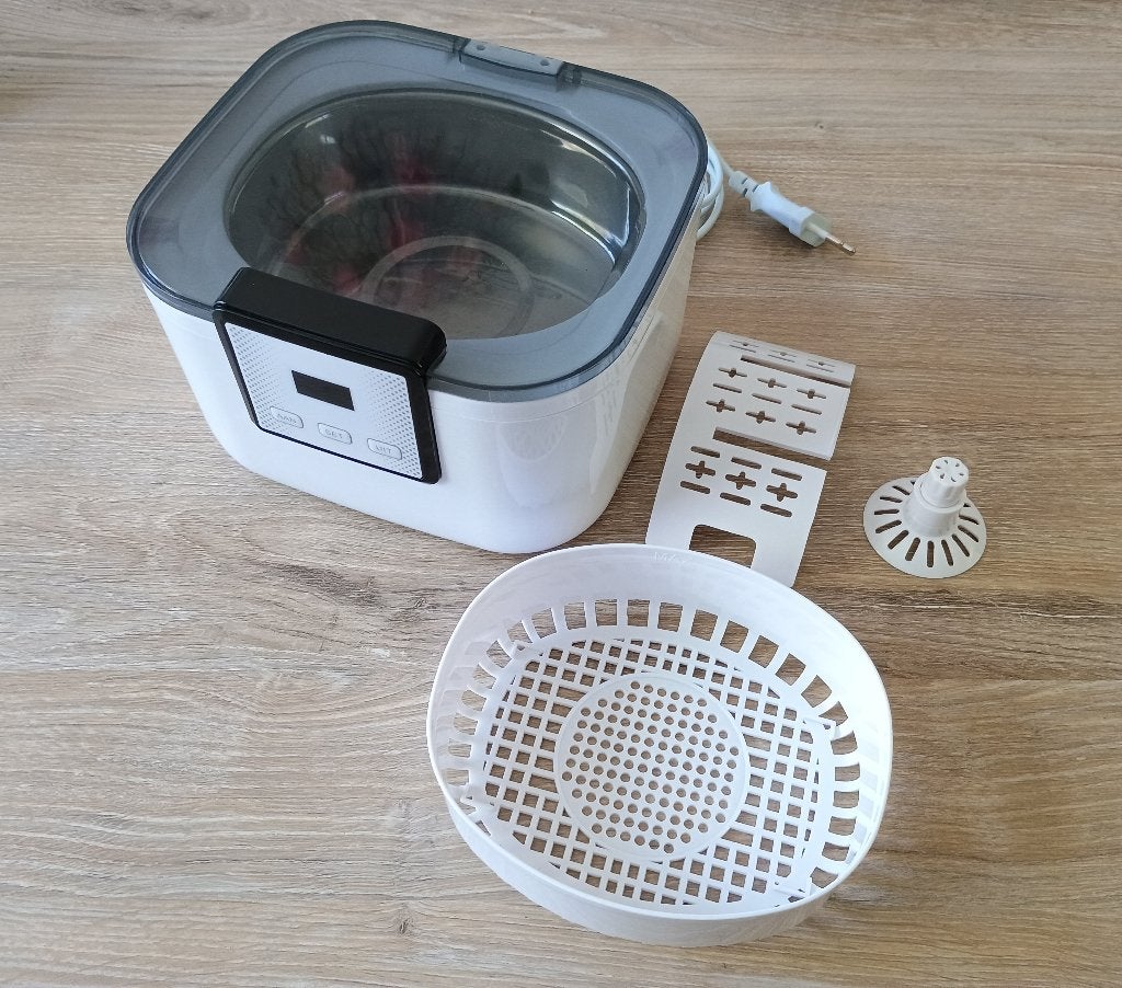 Quigg sr2019.19 ultrasoonreiniger 42khz 600ml ultrasonic, Ophalen of Verzenden, Gebruikt, Overige typen