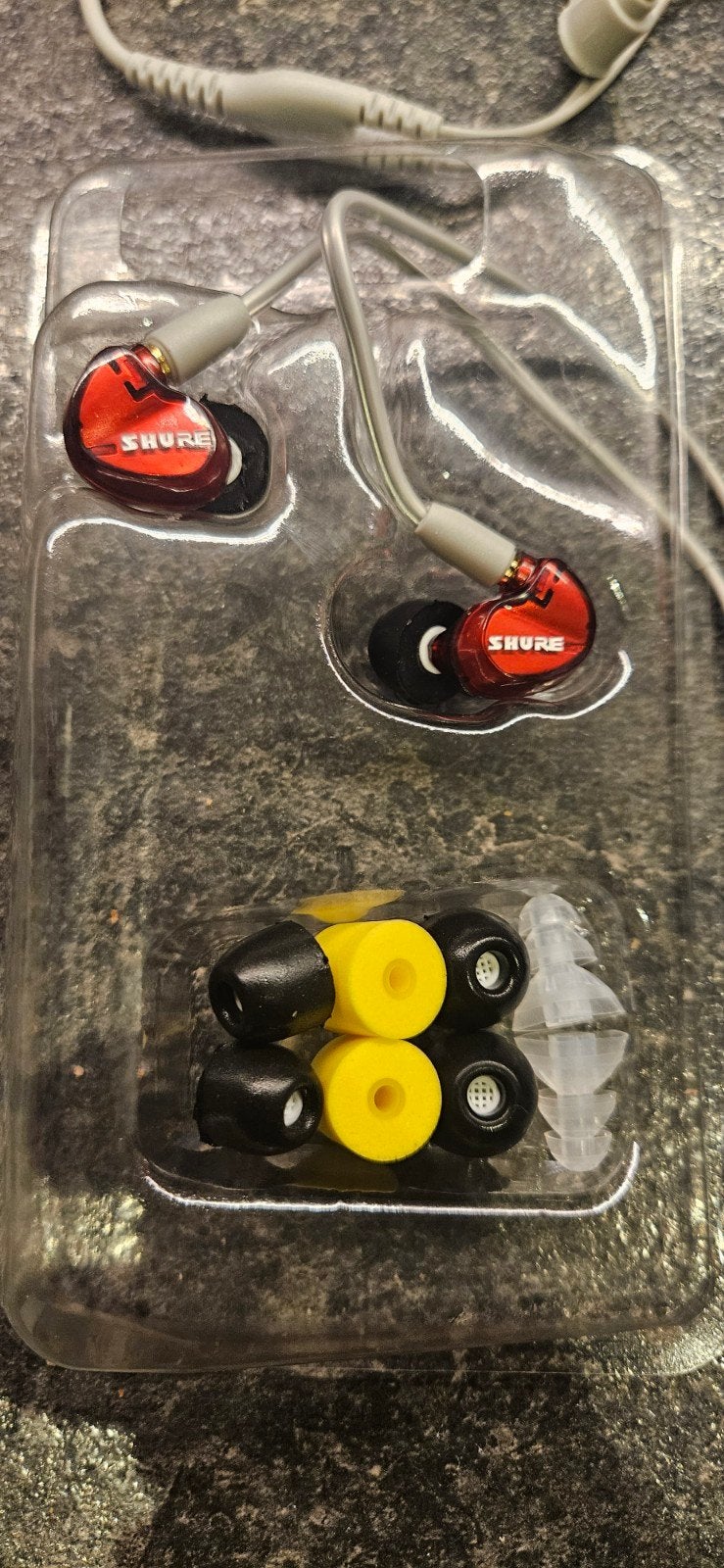 Shure se 535, Verzenden