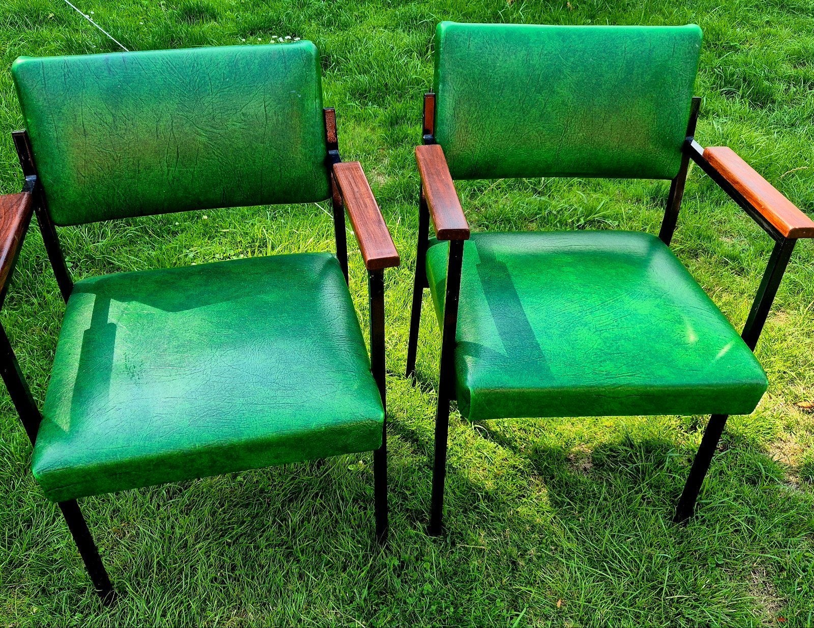 2 prachtige Gijs van der Sluis Tijsseling stoelen, Ophalen