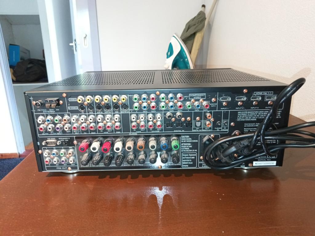 Marantz SR5002 Audio Video Surround Receiver, Gebruikt, 60 tot 120 watt, Ophalen, Marantz