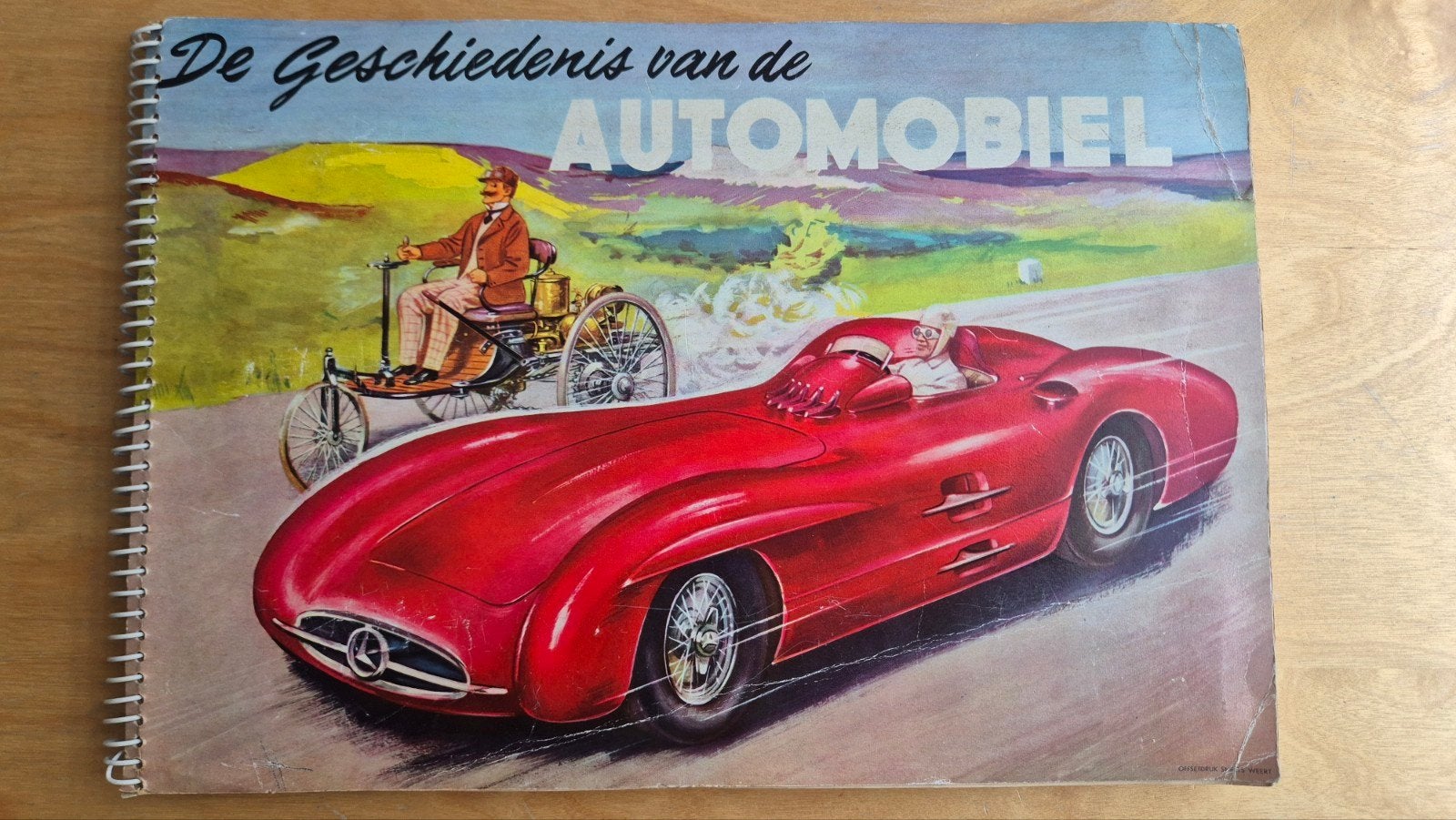 De Geschiedenis van de Automobiel - Uniek Verzamelalbum, Ophalen of Verzenden, Gelezen, Algemeen, Piet Olyslager