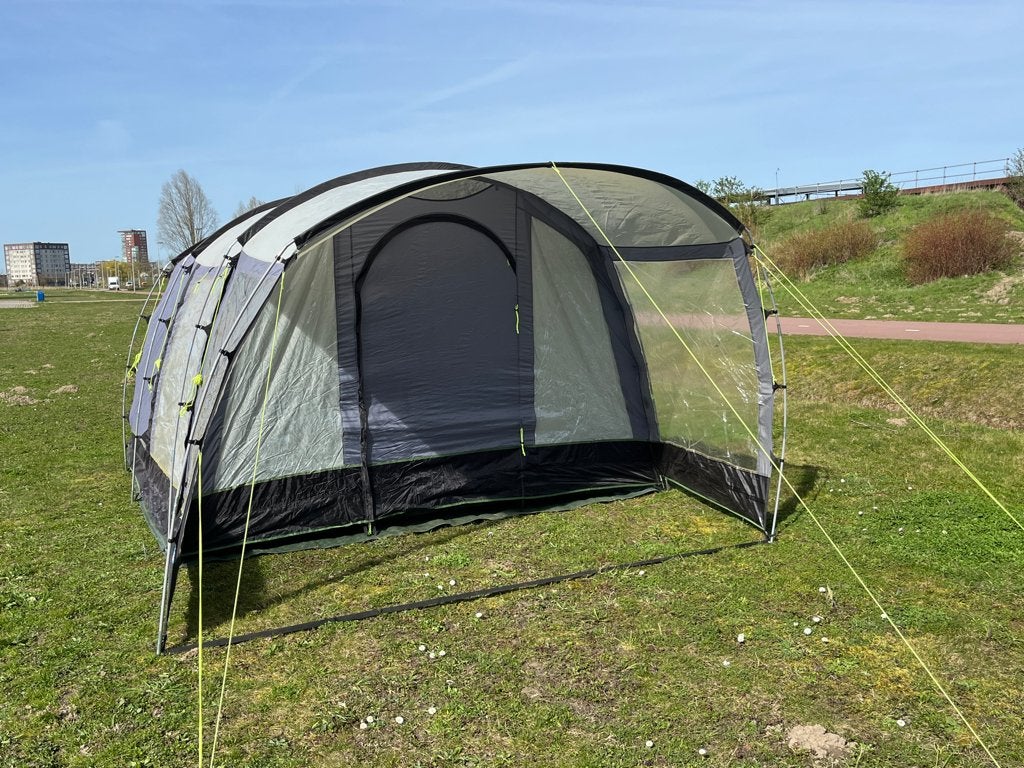 Tunneltent Kampa Hayling 4-persoonstent, Ophalen of Verzenden, Gebruikt, Tot en met 4