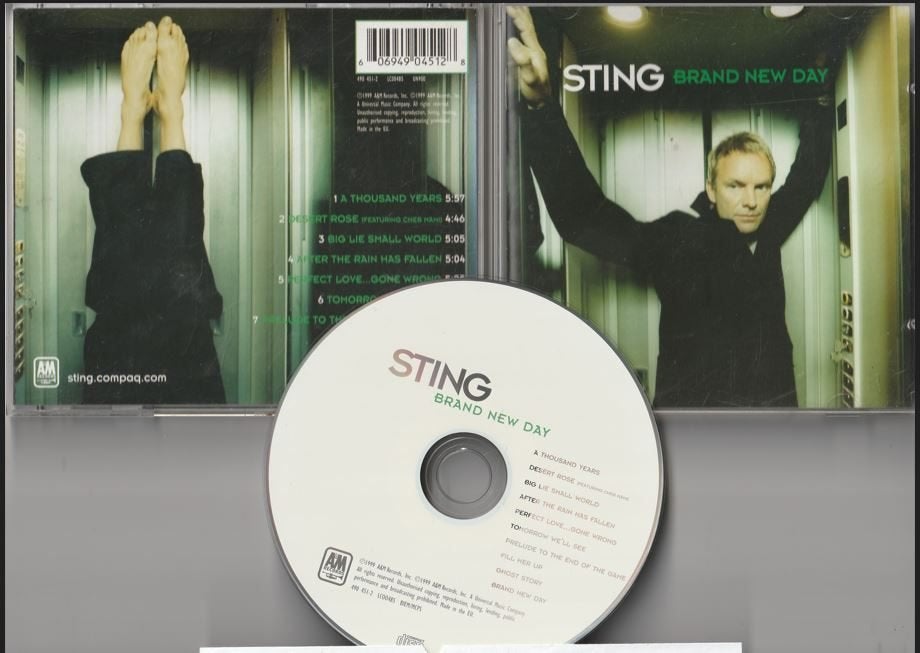 Sting - Brand New Day, Cd's en Dvd's, Ophalen of Verzenden, 1990 - 1999, Gebruikt