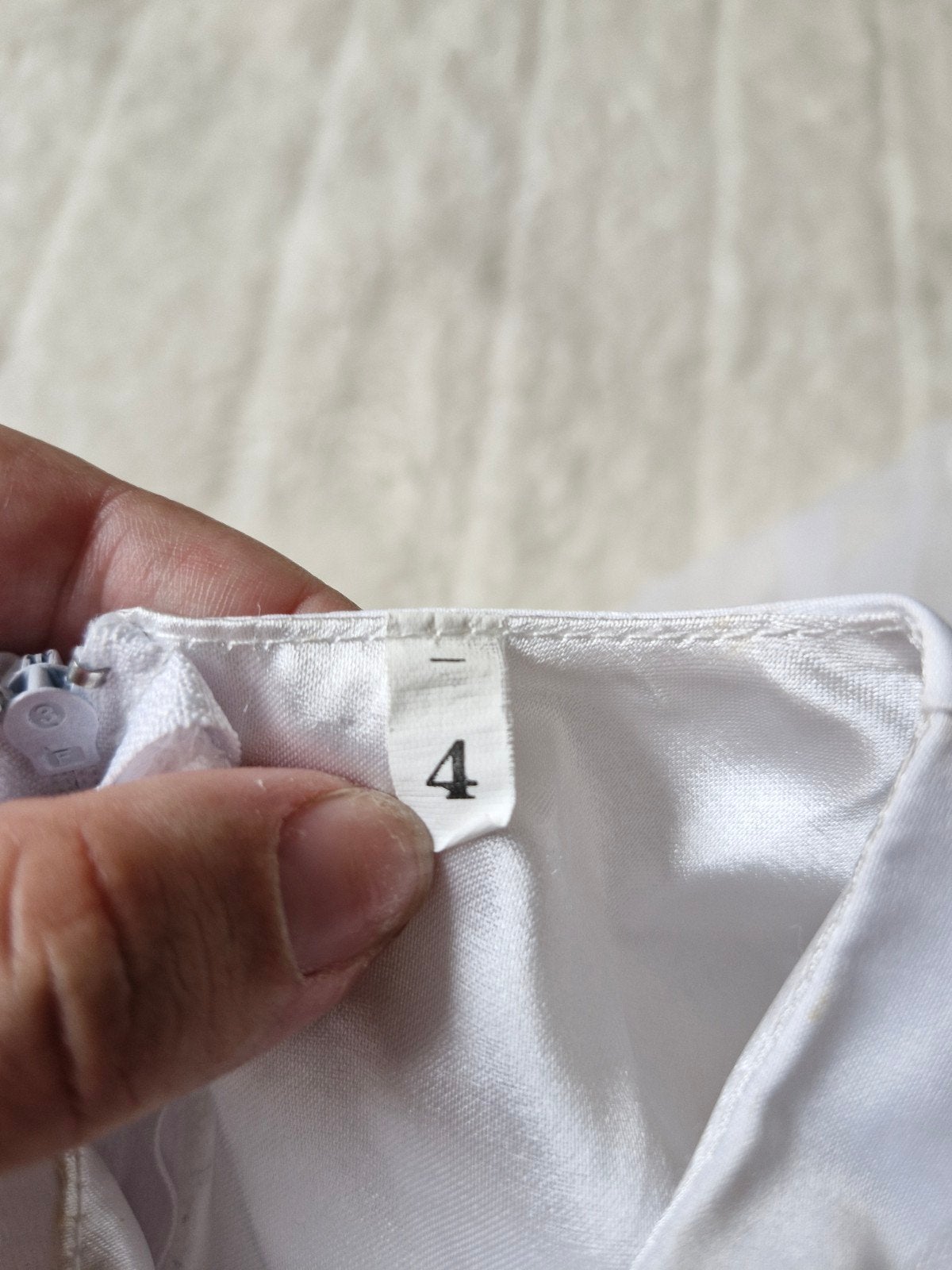 Wit bruidsmeisjes jurkje met roosje en strik maat 104, Kinderen en Baby's, Kinderkleding | Maat 104, Meisje, Onbekend, Ophalen of Verzenden