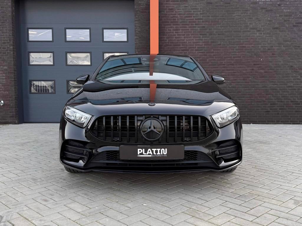 Mercedes-Benz A-klasse A250 e AMG | 2021 | Pano | Bur. | BTW, Gebruikt, 4 cilinders, 15 kWh, Zwart