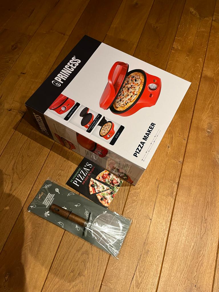 Princess Pizzamaker - Pizzaoven en Grill in één, Witgoed en Apparatuur, Ovens, Minder dan 45 cm, Overige merken, Pizzaoven, Ophalen of Verzenden