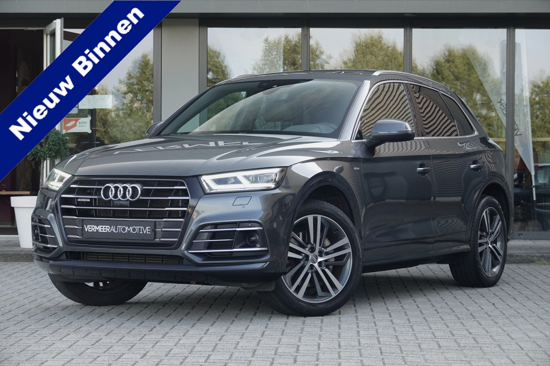 Audi Q5 55 TFSI e quattro Competition Panoramadak | Leder |, Auto's, Audi, Automaat, 12 maanden, 2005 kg, 4 cilinders