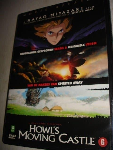 Howl's Moving Castle- Hayao Miyazaki- (NIEUW), Cd's en Dvd's, Alle leeftijden, Verzenden, Nieuw in verpakking, Amerikaans