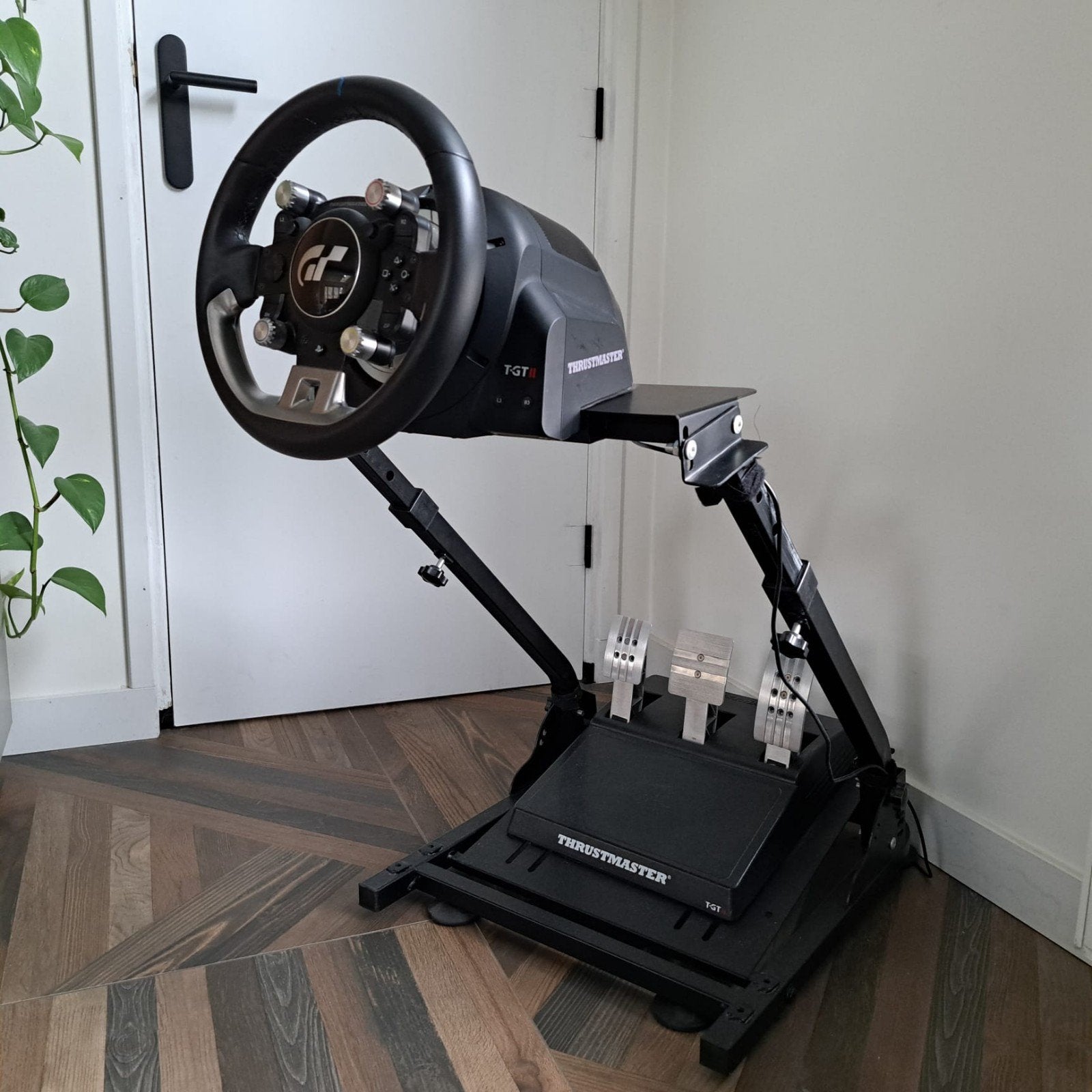 Thrustmaster T-GT II Racestuur met Pedalen&Wheel Stand Pro, Spelcomputers en Games, Spelcomputers | Overige Accessoires, Ophalen
