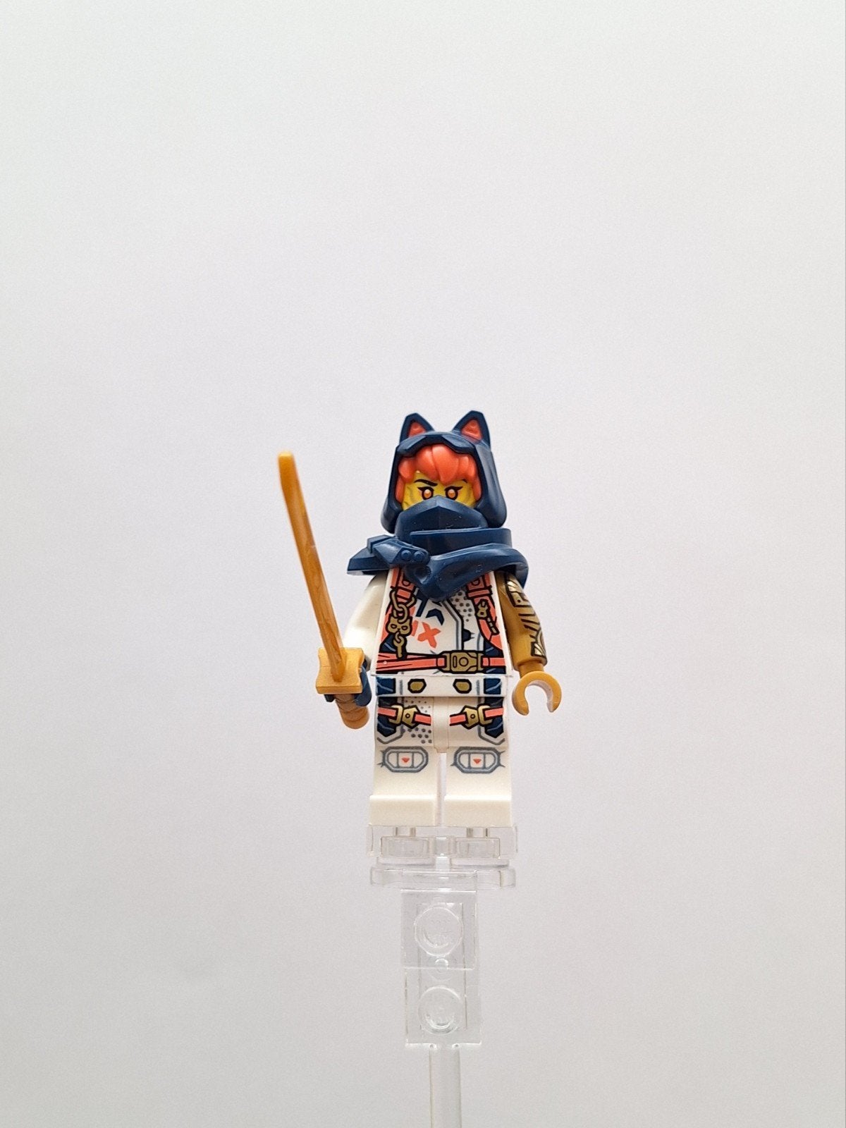 Lego Ninjago njo0820 - Sora - Shoulder Pads, Hood, Lego, Ophalen of Verzenden, Zo goed als nieuw, Minifiguur