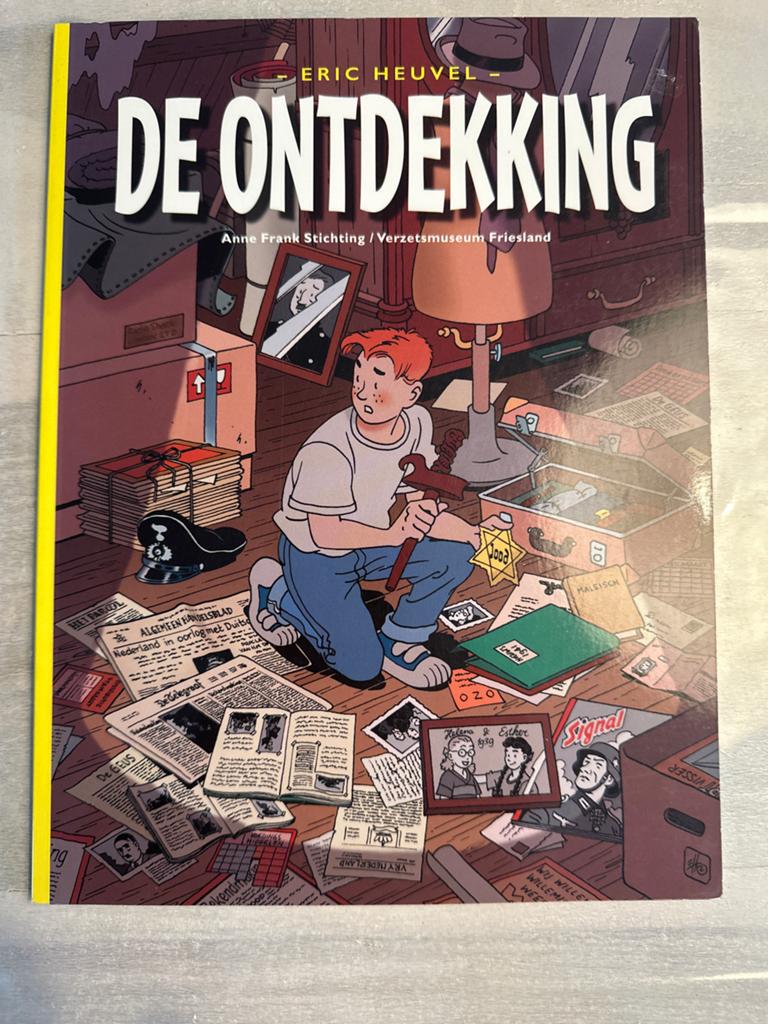 De Ontdekking - Eric Heuvel - Stripboek WOII, Eén stripboek, Ophalen of Verzenden, Zo goed als nieuw