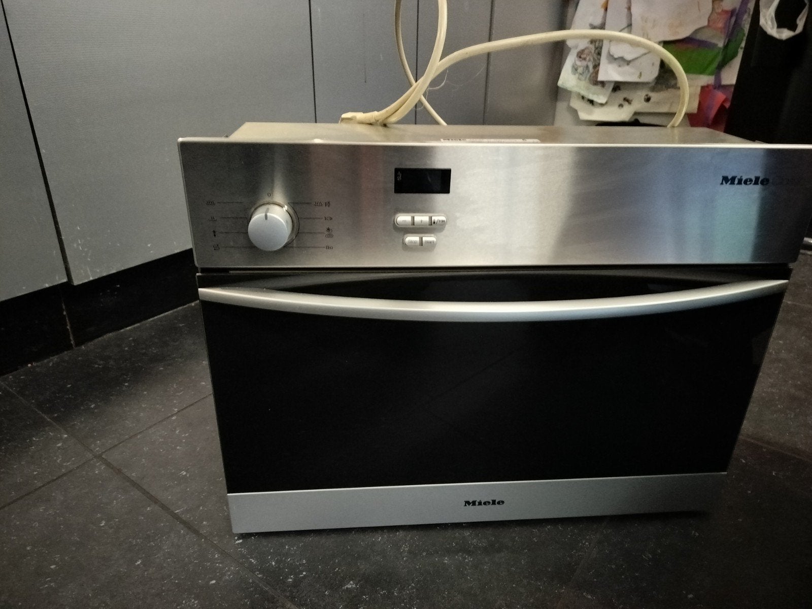 Miele DG 153 ALU/R01 Stoomoven - Gebruikt, Gebruikt, Ophalen of Verzenden, Stoom, Inbouw