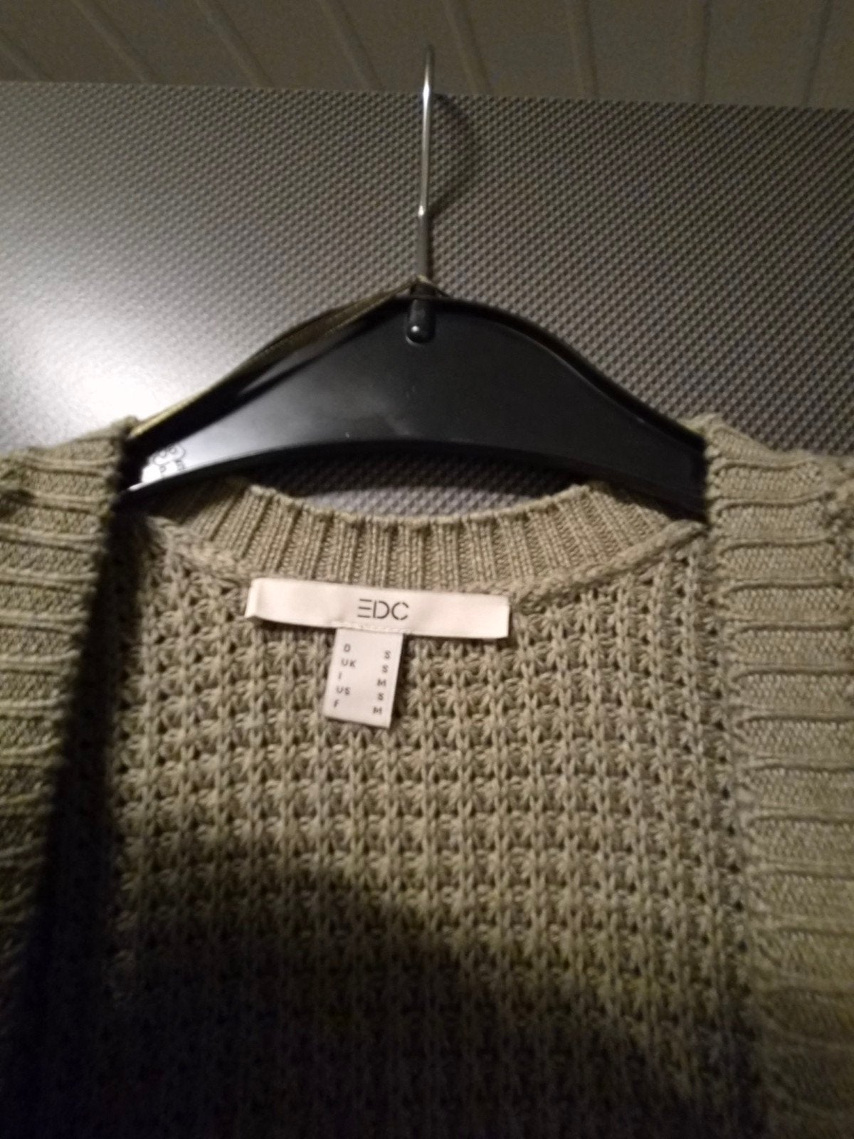 EDC by Esprit gebreid vest maat S/M, Ophalen of Verzenden, Maat 36 (S), Groen, EDC by Esprit