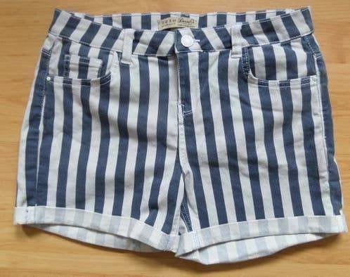 Gestreept short van Denim Co maat M, Maat 38/40 (M), Kort, Blauw, Ophalen of Verzenden