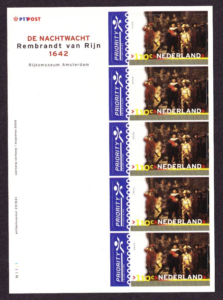 Nederland NVPH v1907 postfris, Postzegels en Munten, Verzenden, Na 1940, Postfris