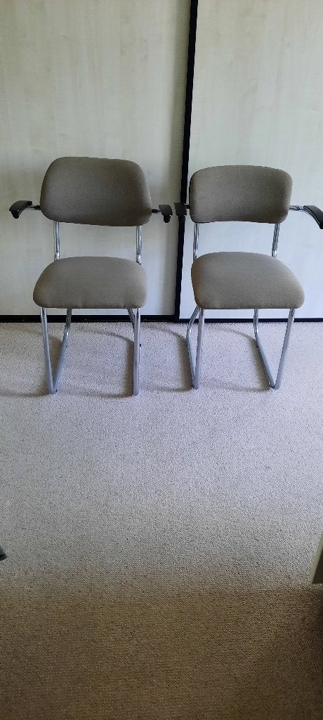 bureaustoelen, Ophalen, Gebruikt, Grijs, Bureaustoel