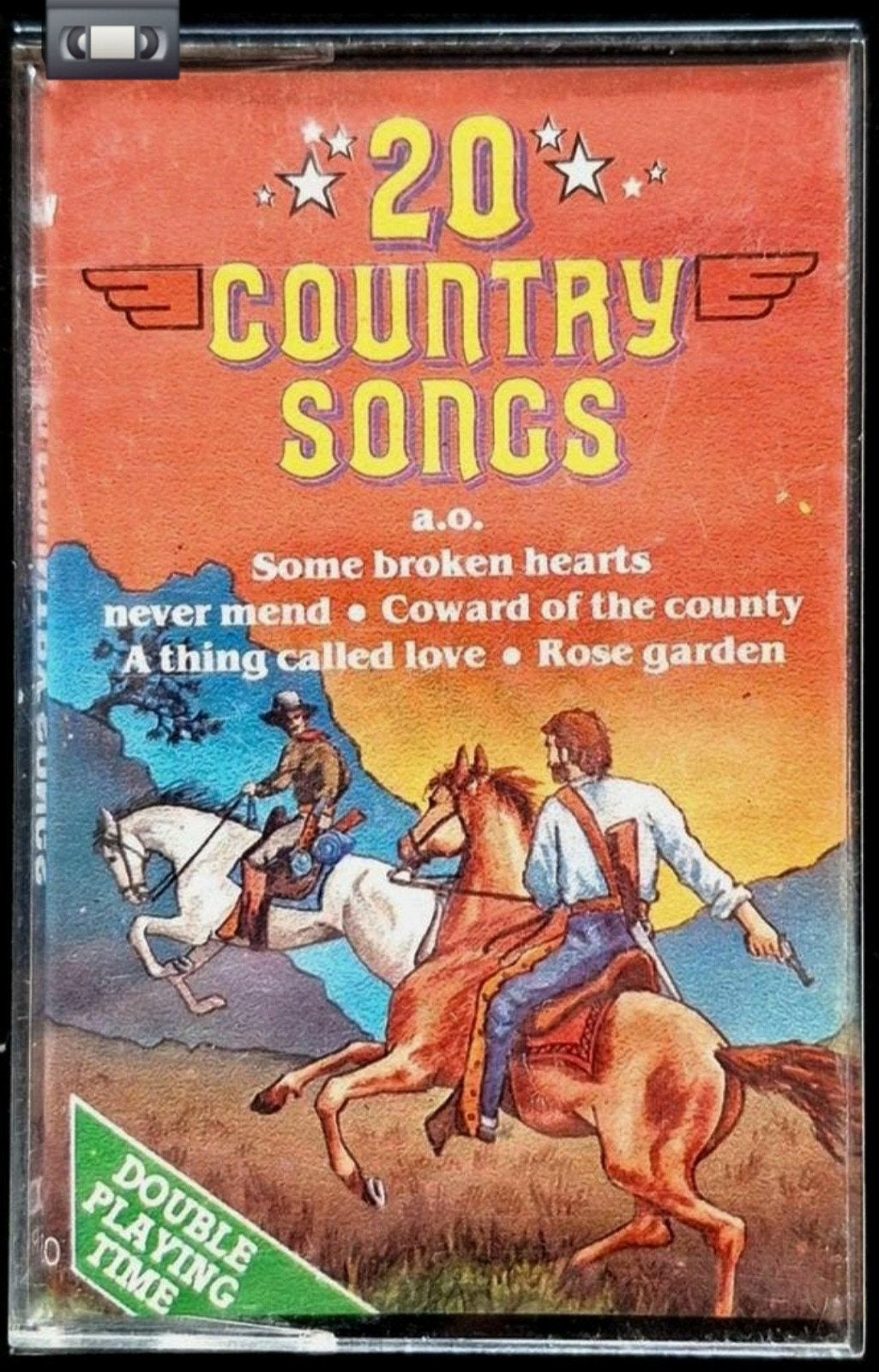 CASSETTE  VERZAMEL - 20 Country Songs, Ophalen of Verzenden, Gebruikt, Country en Western, 1 bandje