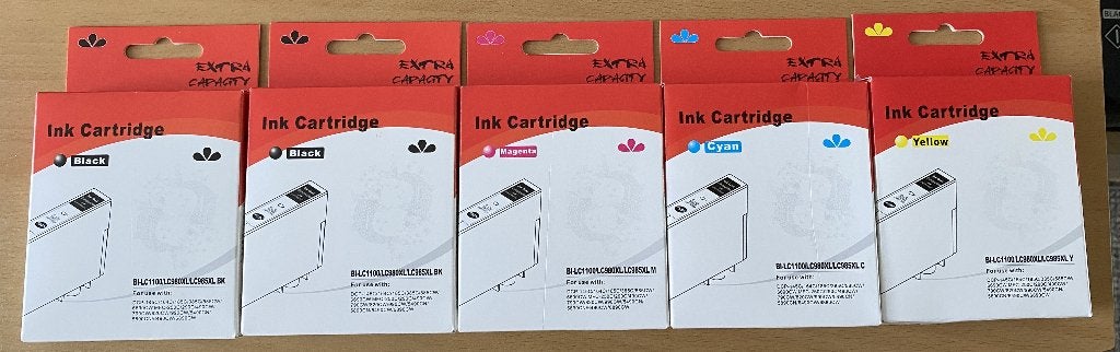 Inktcartirdges brother (nieuw), Ophalen of Verzenden, Nieuw, Cartridge, Brother