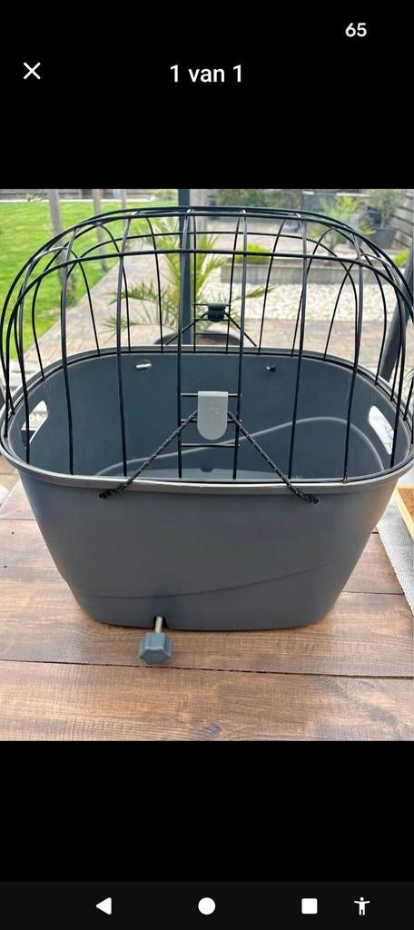 Hondenmand fiets - Comfortabel en veilig voor uw hond, Ophalen, Minder dan 20 kg, Onbekend, Zo goed als nieuw