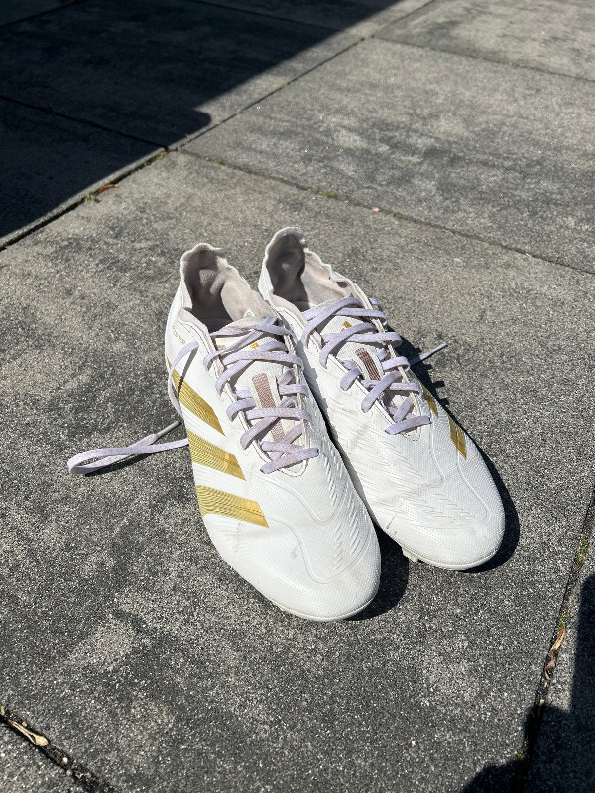Adidas Predator voetbalschoenen maat 44 2/3, Ophalen of Verzenden, Gebruikt, Schoenen