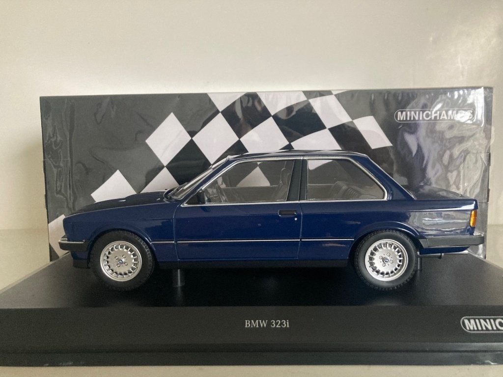 BMW 323i E30 1:18 (nieuw), Verzenden, Nieuw, Auto, MiniChamps