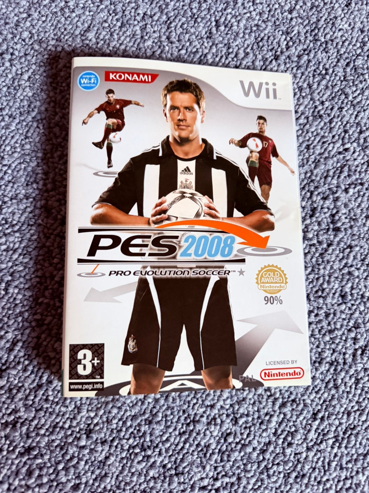 Pes 2008 wii cover + manual GRATIS, Spelcomputers en Games, Ophalen, Zo goed als nieuw, Sport, 3 spelers of meer